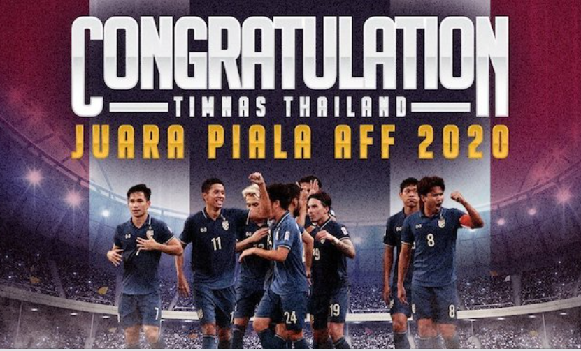 Ini Fakta-Fakta Menarik Setelah Thailand Juara Piala AFF 2020